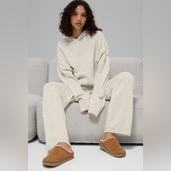 NWT Alo New Class Cashmere Hoodie (Size S) Unisex Ret $398